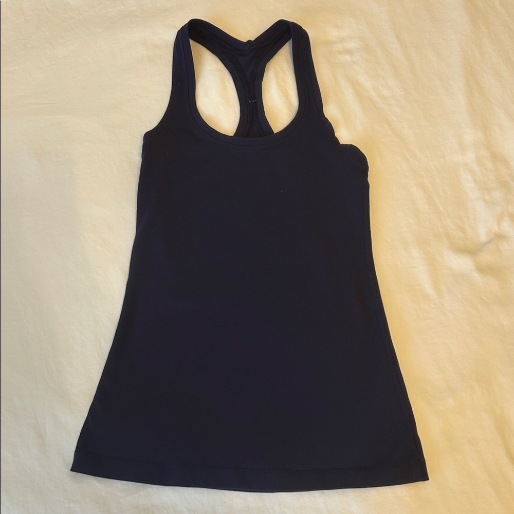 Lululemon Athletica Dark Blue Racerback Tank Top 2